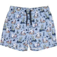98-104 cL - Mumin Båtfolk Badeshorts Hellblau
