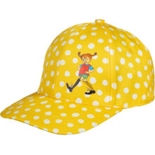 52/54 cm - Pippi Prickigt Keps Gelb