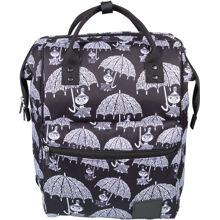 Mumin Samu Rucksack Regen Sw/Weiß