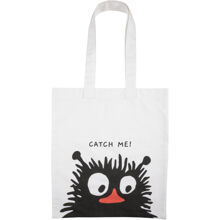 Mumin Catch Me Stofftasche Weiß