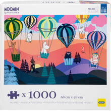 Puzzle 1000 Teile Mumin Flugreise