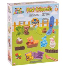 Artkids Pet Friends Knetmasse m. Formen
