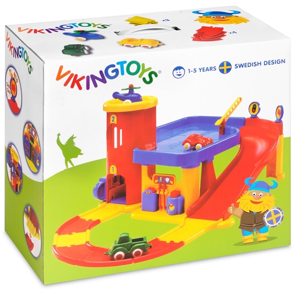 Viking City Zweistöckige Garage + Straße (Bild 5 von 6)