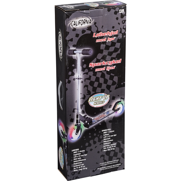 Kalifornien Elektroroller Light Schwarz (Bild 3 von 4)