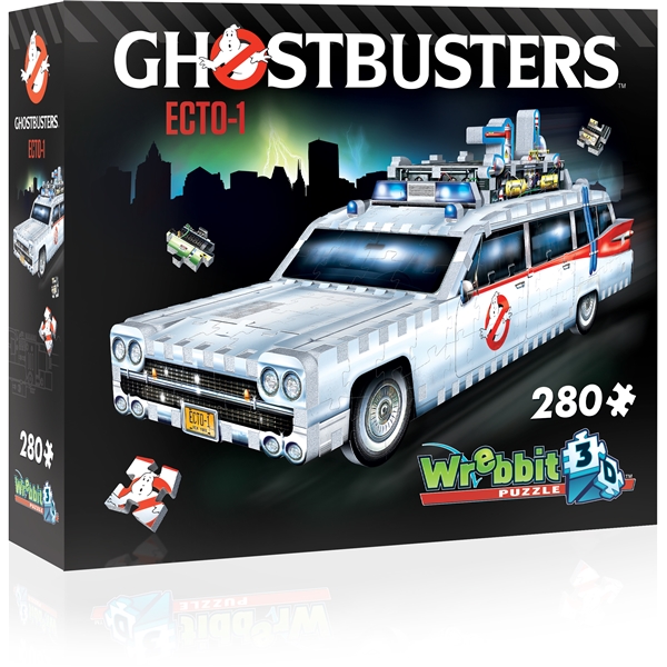 Wrebbit 3D Puzzle Ghostbusters-Auto (Bild 1 von 6)