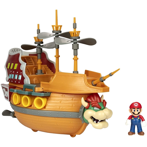 Super Mario Deluxe Bowsers Luftschiff Spielset (Bild 2 von 6)