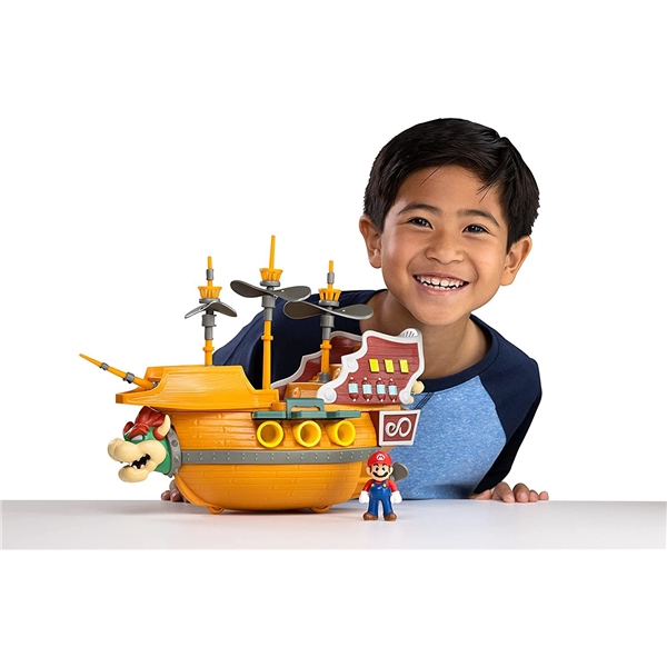 Super Mario Deluxe Bowsers Luftschiff Spielset (Bild 6 von 6)