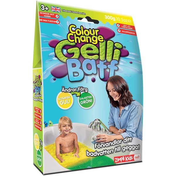 Zimpli Kids Gelli Baff Farbwechsel Gelb/Grün